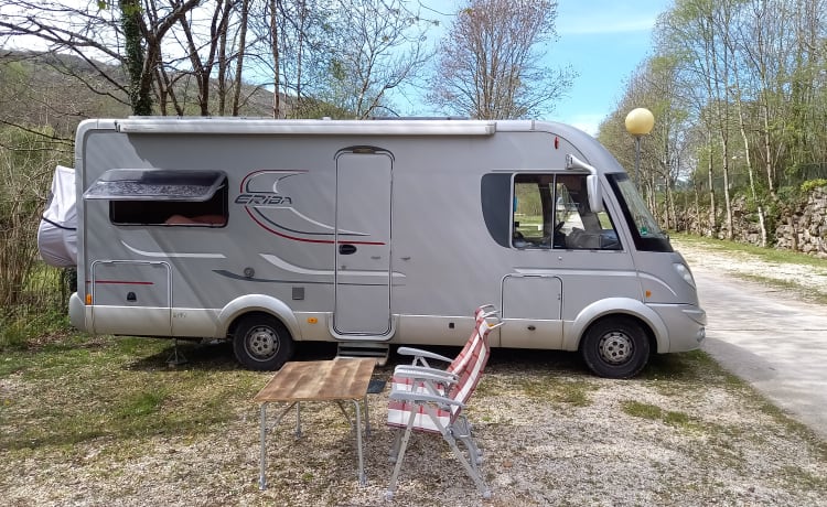 2p Hymer intégré à partir de 2009