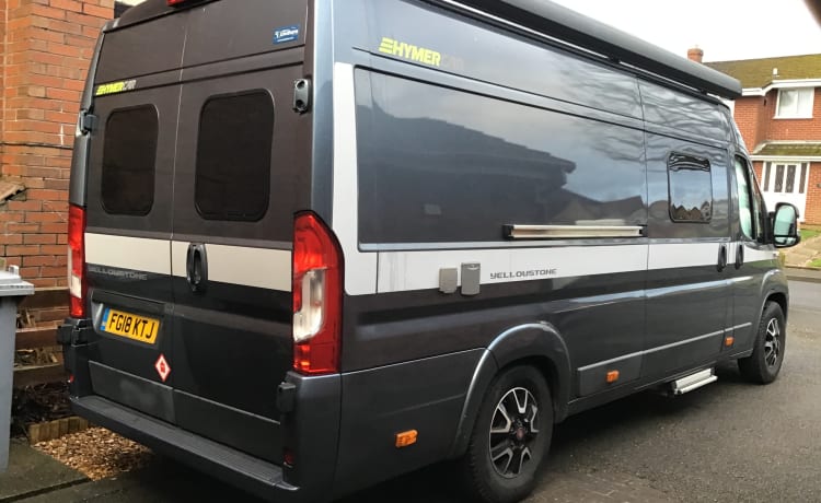 The Van – Hymer-Wohnmobil mit 4 Schlafplätzen aus dem Jahr 2018