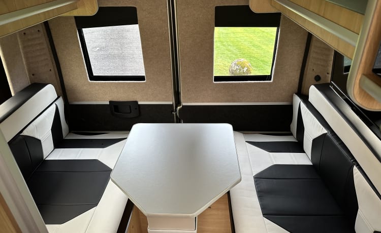 4 berth Peugeot semi-integrated from 2016