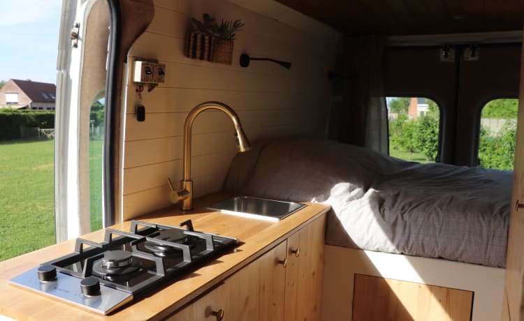 Odette – Odette De Campervan - van for 2 people