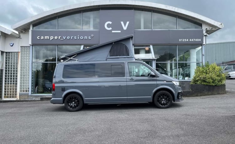 4-persoons Volkswagen campervan uit 2020