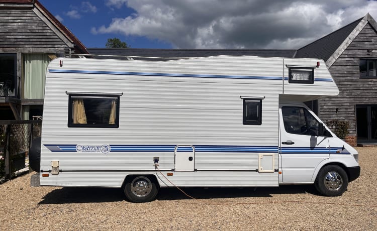 Big Bertha – 4 berth Mercedes-Benz semi-integrated from 1998