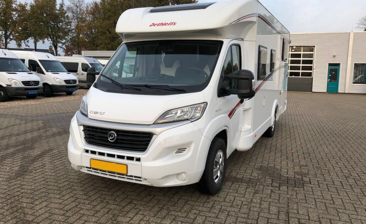 Dethleffs Camper T 7057 | 2x Air conditioning | Wi-Fi | Bed length | Navigation iPad