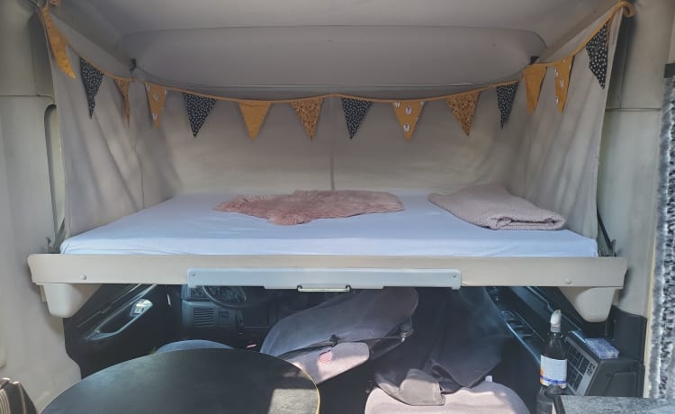 Toedeledokie  – Neat, warm Fiat integral camper, 4p 