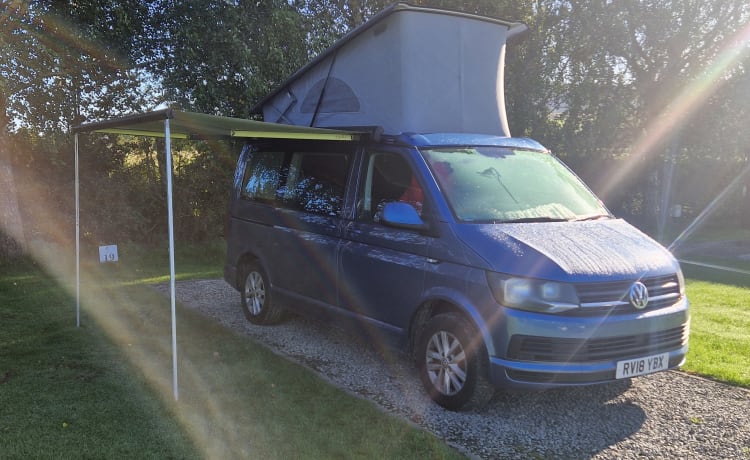 Callie – Volkswagen Wohnmobil mit 4 Schlafplätzen aus dem Jahr 2018