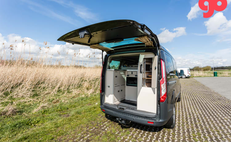 Henry's Ford – joli bus camping-car Ford Nugget (4-5 pers), éventuellement. avec tente bus et porte-vélos !