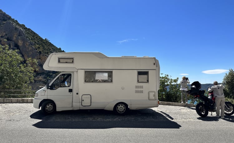 4 berth Fiat alcove from 1995