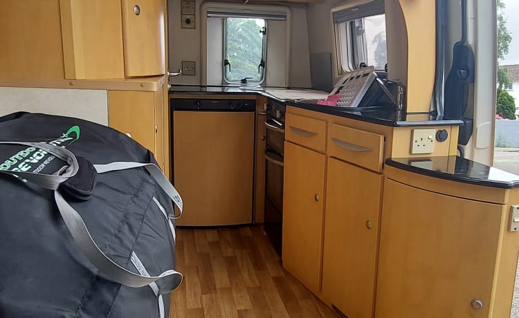 Gypsy – VW Crafter 2 berth. Ideally situated for SW England