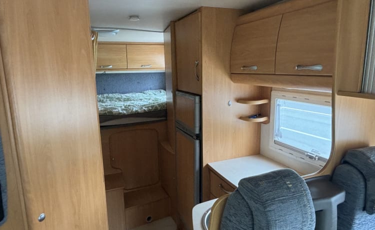 De Kiwi – 4p Chausson alcove uit 2004