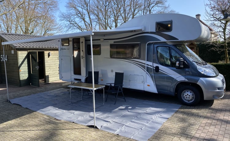 De Glucksmobil! – Alcova camper familiare per 6 persone