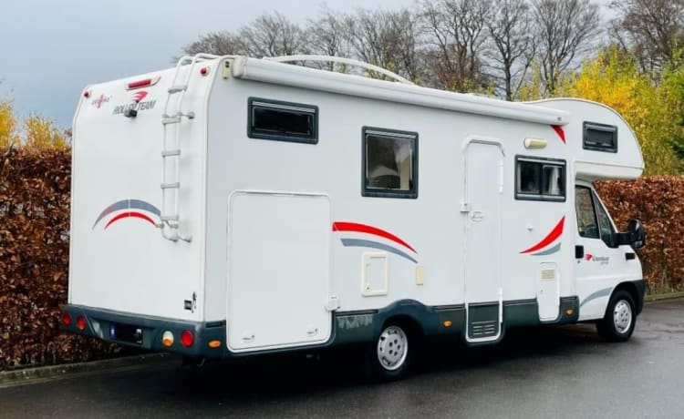 4p Fiat roller team alcôve de 2005