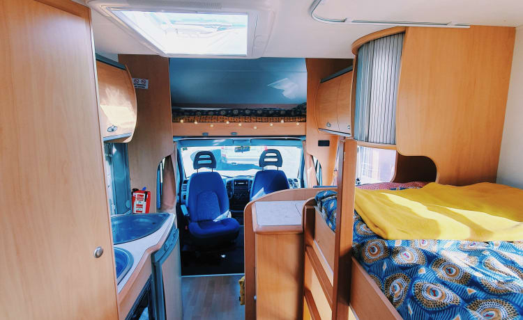 Luna – 4 berth Fiat alcove from 2006