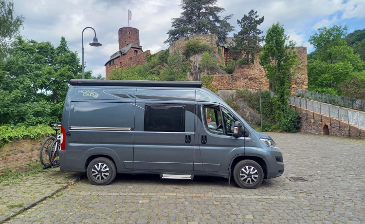 Road Camp – Neat "Feel Free" Pössl camper van from 2018