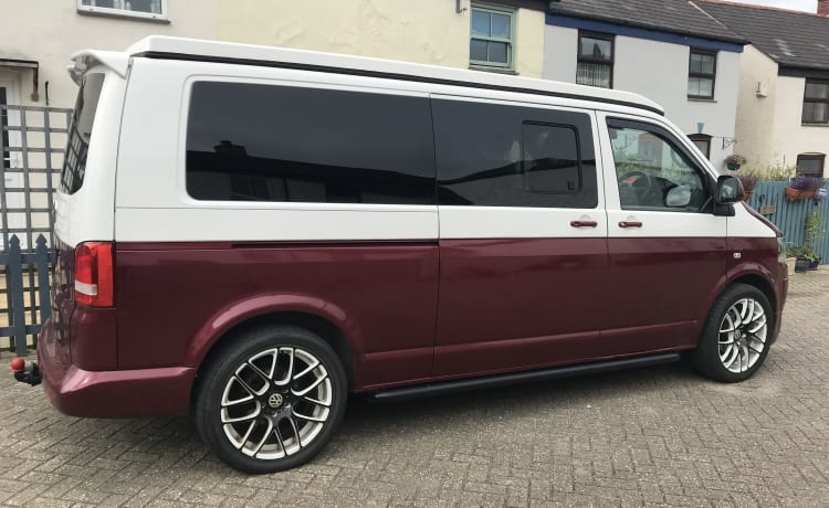 Ruby  – 4 berth Volkswagen campervan from 2012