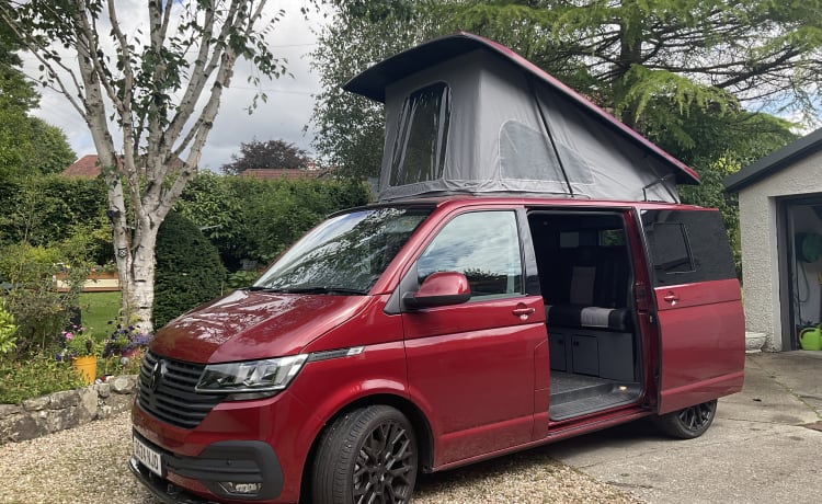 Freedom – 4-persoons Volkswagen campervan uit 2024