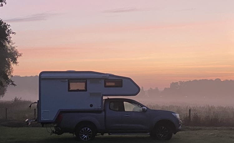 2 pers. Rent a Nissan all-road euro 6* camper?