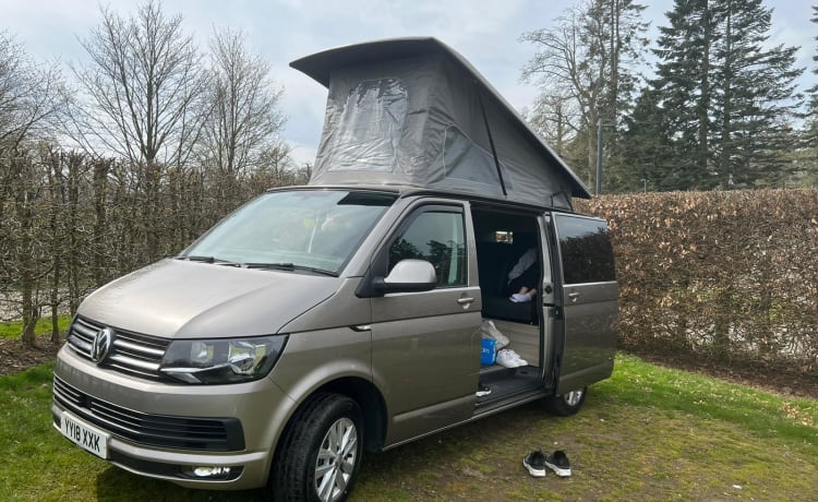 4 berth Volkswagen bus from 2018