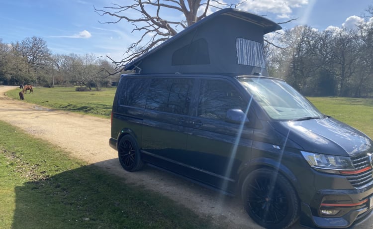 4 berth Volkswagen campervan 2021