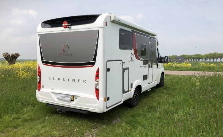 Burstner Travel Van, luxury 2 person camper