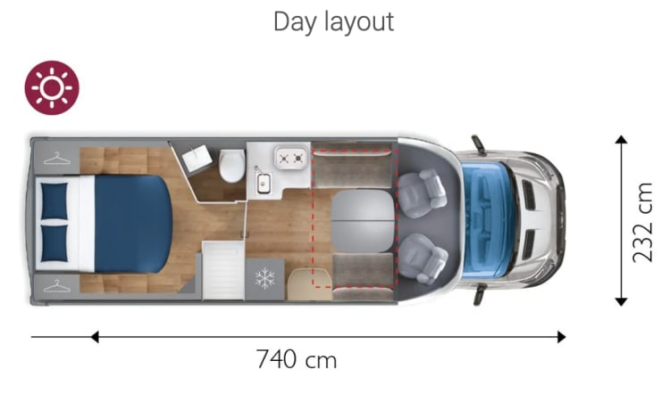 Mobil-home tout équipé et neuf