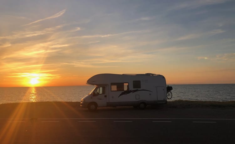 Complete family camper Fiat 7 people