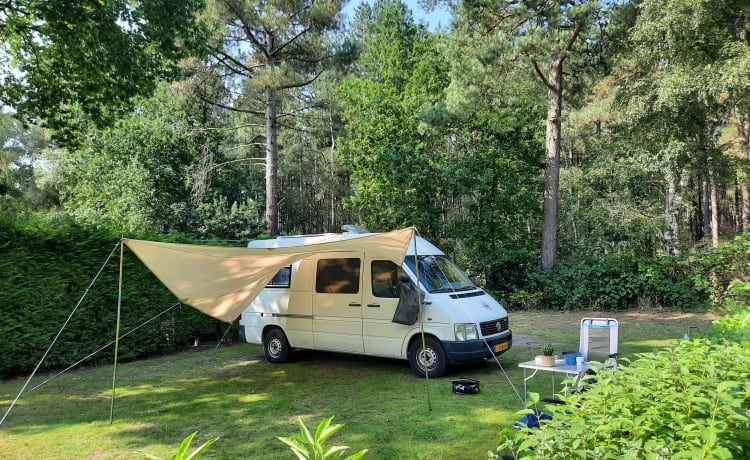 Gezellige en nette 3p VW camperbus  2.5TDI