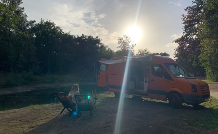 The Orange Nomad – Modern en sfeervol met gloednieuwe voorzieningen
