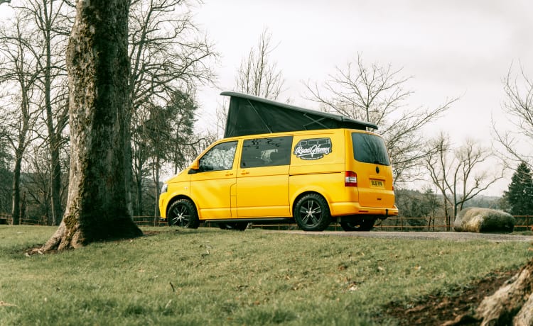 4 berth Volkswagen campervan from 2015