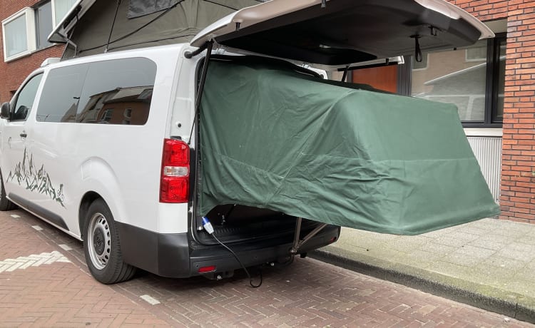 Bus de camping électrique 4 personnes à partir de 2021