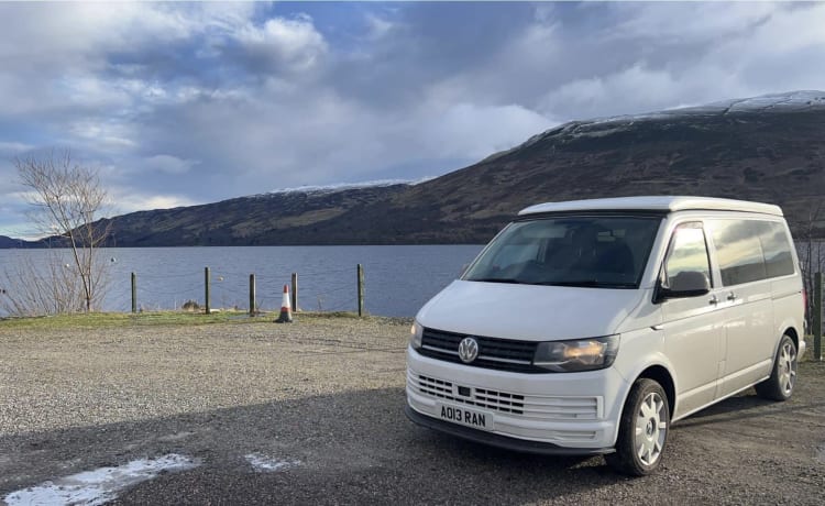 4 berth Volkswagen campervan from 2018