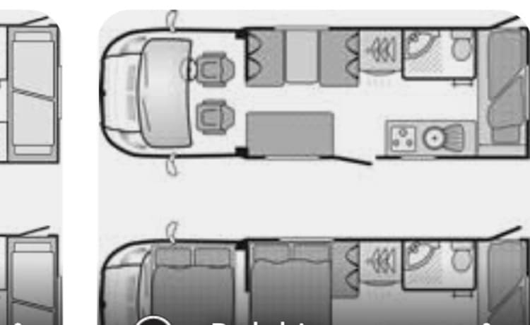 Swift escape 696 met 6 slaapplaatsen. reg2016