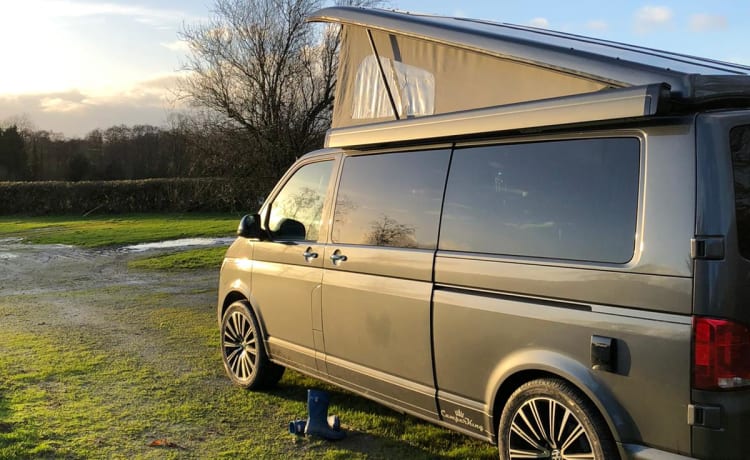 Spud – Spud de V-Dub, VW T6.1 2020 LWB - Topklasse, volledig uitgerust