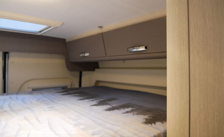 Chausson4, 4 couchages- 4 places, Lit superposé !