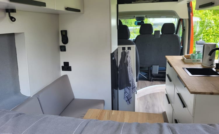 Camper autobus Fiat Ducato da 5 persone (costruito nel 2017) (costruito nel 2023)