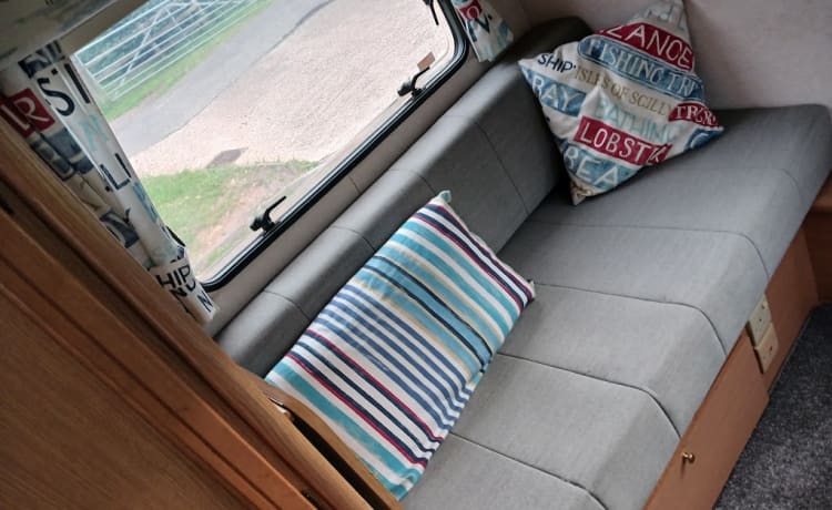 VW Navigator – 4 berth Volkswagen Coachbuilt U shape lounge semi-integrated from 1999