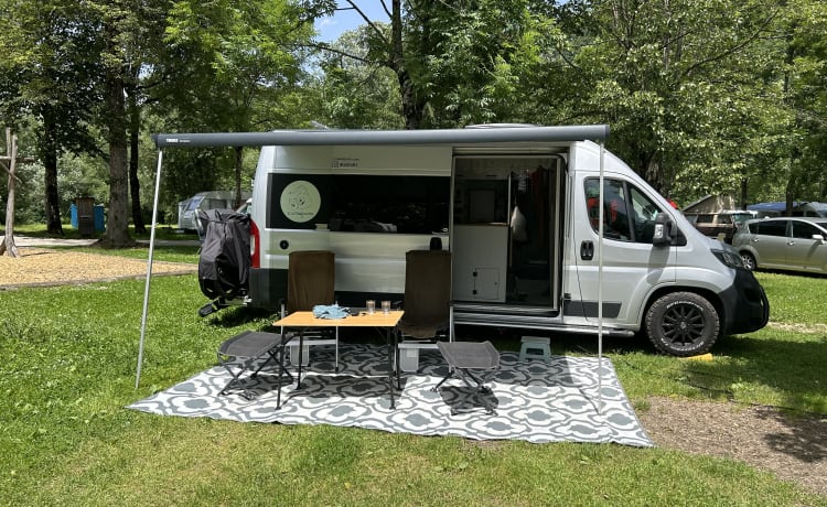 2p Peugeot campervan from 2015