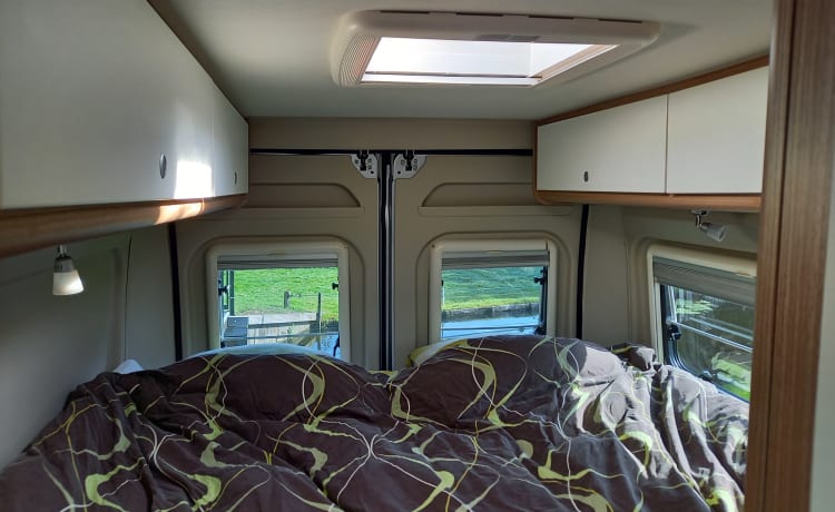 Making beautiful memories with our completely self-sufficient Fiat Ducato