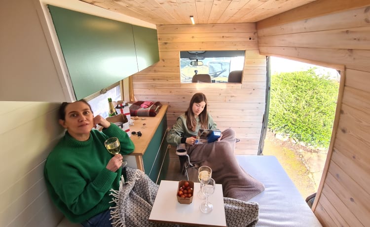 't buske! – Camping-car multifonctionnel pratique pour 2 personnes