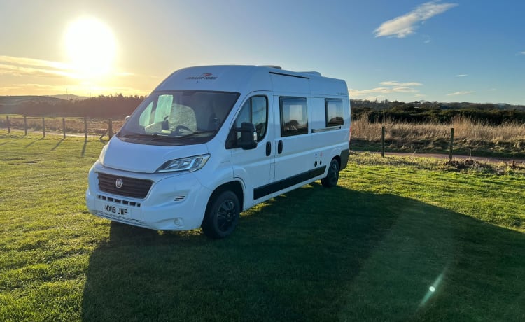 Wee Beastie – Roller Team-Bus mit 2 Schlafplätzen aus dem Jahr 2019