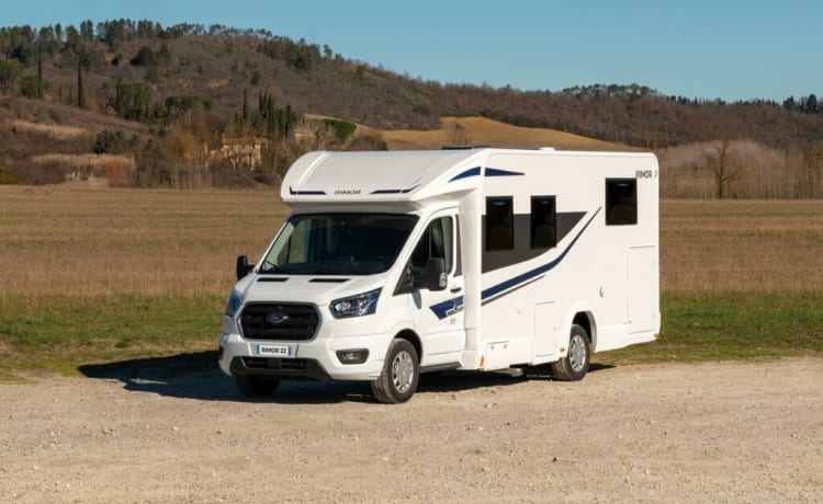 5 berth Rimor Evo 95 Auto from 2024