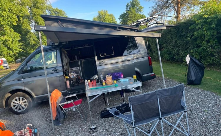4 berth Volkswagen campervan from 2019