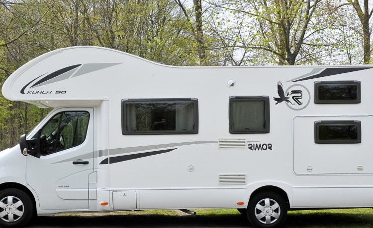 SIERPO – Carefree touring with the whole family with the Rimor Koala 50