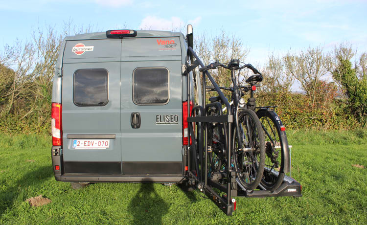 BleuJardin – Mobilvan Fiat Bürstner Eliseo C602 4 personen