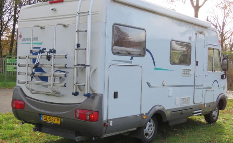 Camper Hymer con Internet gratuito