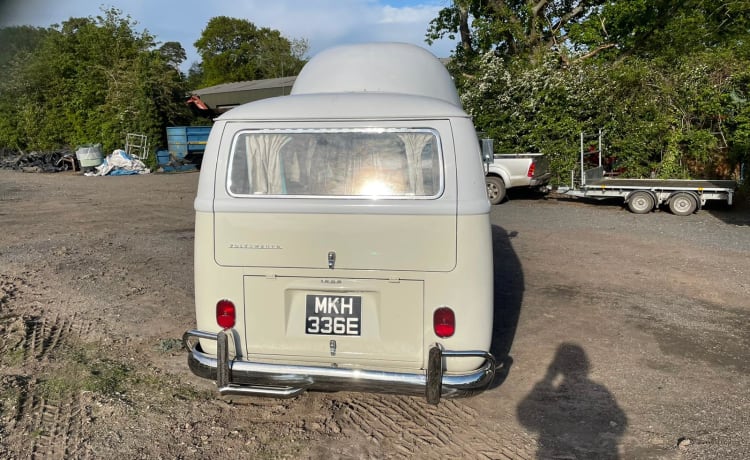 Snowy – 2 berth Volkswagen campervan from 1957