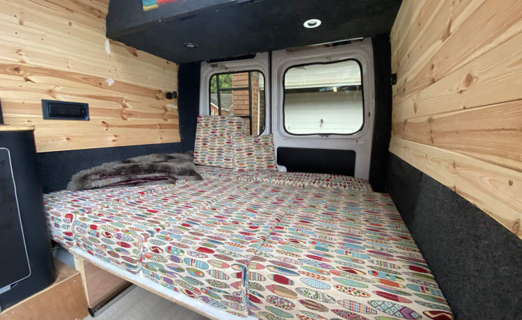 Biggy – 4 berth self-built campervan from 2010