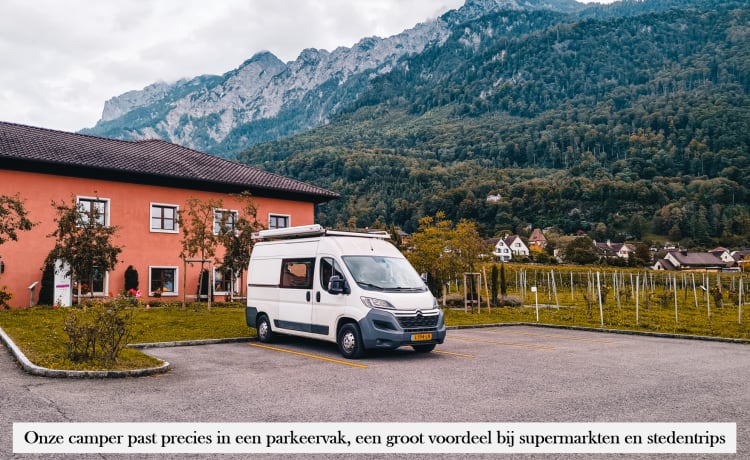 2p Super zelfvoorzienende en comfortabele Citroën Jumper uit 2016