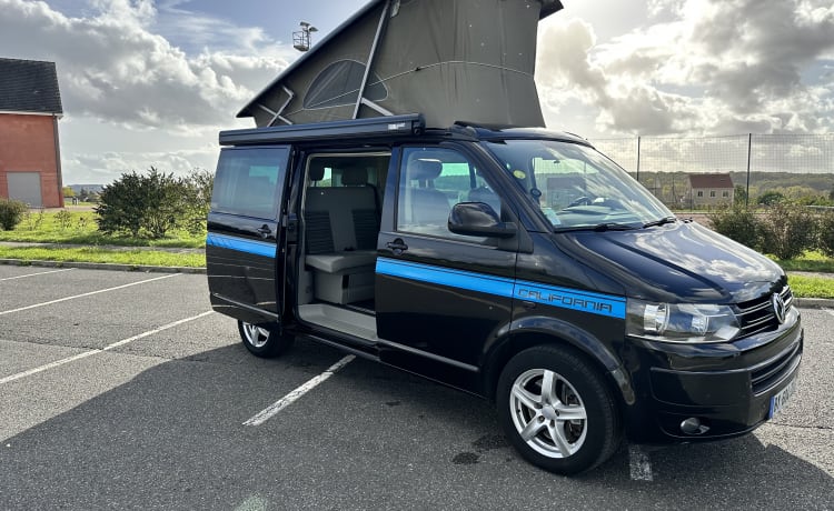 le cantalou  – Vermietung VW T5 Kalifornien Familie