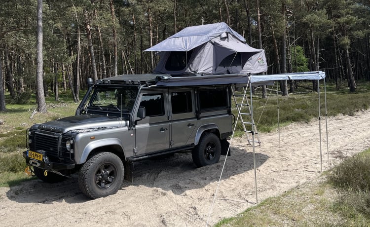 Louver – 3er Land Rover Dach aus dem Jahr 2007