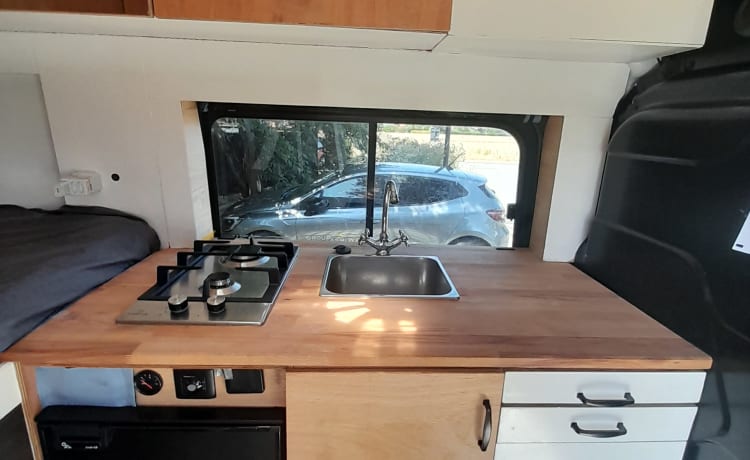 Findus  – characterful ford transit self-build (3 persons)